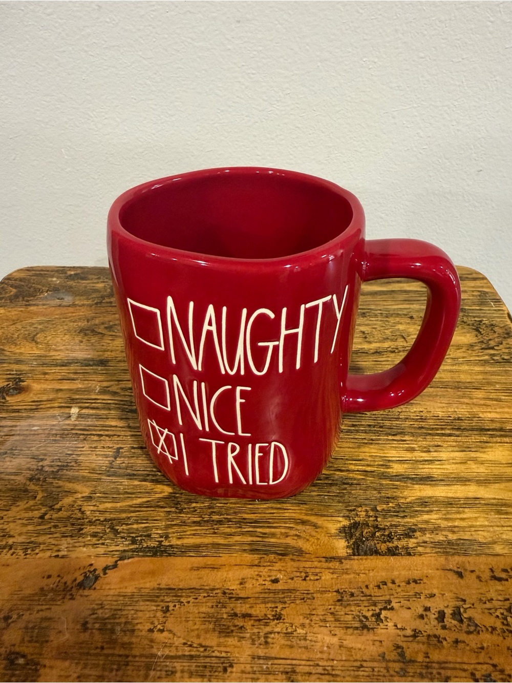 Rae Dunn-'Naughty Nice I Tried'
